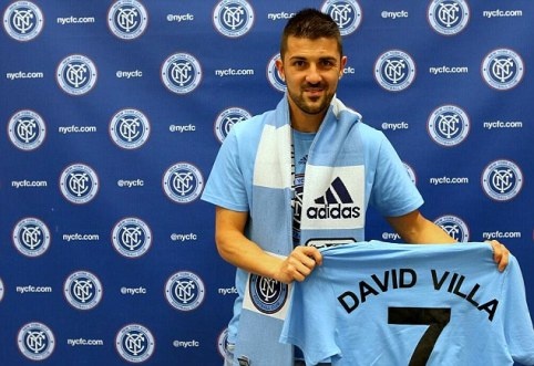 David Villa ký hợp đồng với New York City từ đầu tháng 6/2014 nhưng phải đến mùa giải MLS 2015 anh mới thi đấu cho đội.