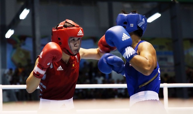 Boxing doat 2 HCD, taekwondo thua som hinh anh