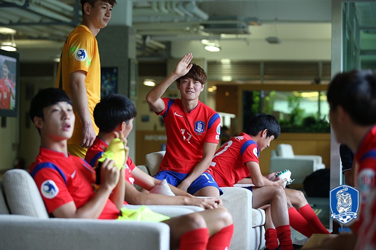 Cũng như U19 Việt Nam, tinh thần của các cầu thủ U19 Hàn Quốc là rất tốt.