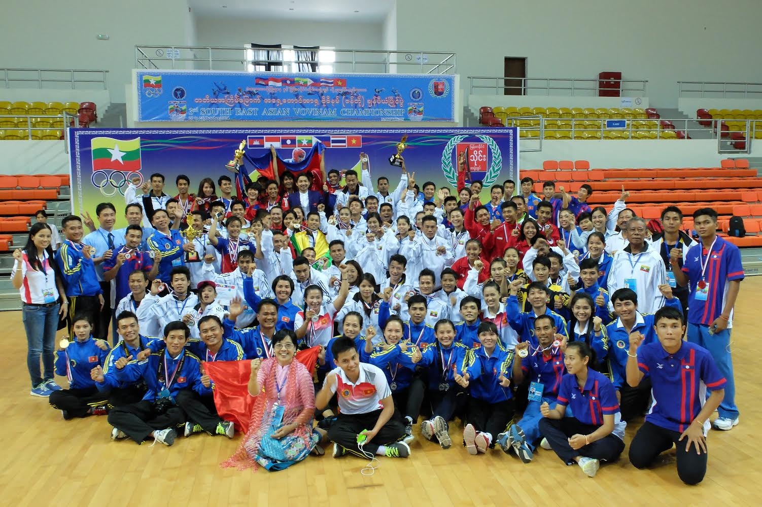 Viet Nam gianh ngoi dau giai Vovinam Dong Nam A hinh anh