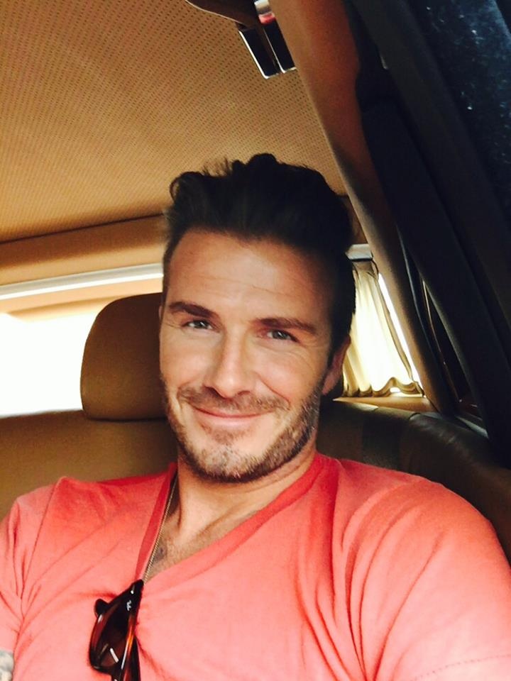 Beckham dừng chân ở Hồng Kông, một trong những thành phố anh cho rằng đẹp nhất thế giới trước khi bay sang Việt Nam. Ảnh: FBNV.