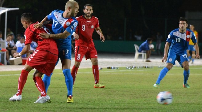 Doi thu tuyen Viet Nam thang gion gia hinh anh