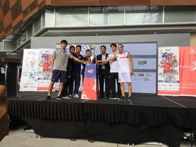 Các đội bóng tại bảng C quyết tâm thi đấu tốt tại giải FIC 2015.