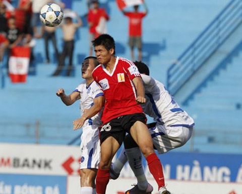 Nguyễn Gia Từ gần như hết cơ hội quay trở lại sân cỏ sau quyết định mới nhất của Ban khiếu nại Liên đoàn bóng đá Việt Nam. Ảnh: VFF.