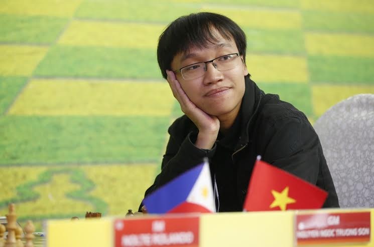 Nguyen Ngoc Truong Son hut buoc tai giai co vua quoc te hinh anh