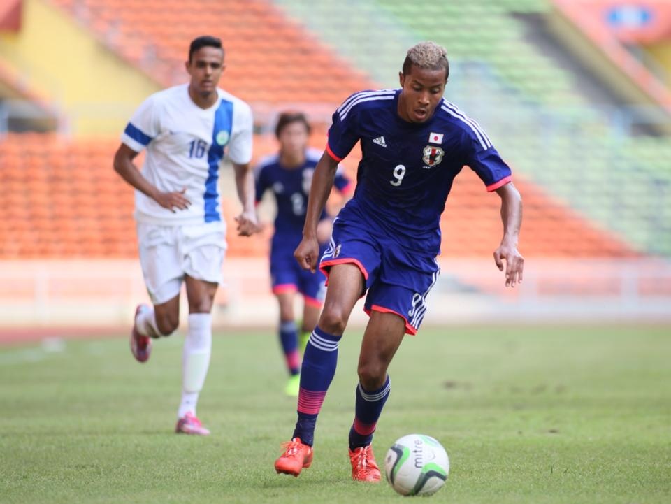 Tiền đạo Suzuki, sát thủ nguy hiểm nhất bên phía U23 Nhật Bản. Ảnh: Tuấn Mark.