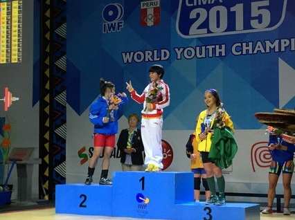 Khong My Phuong doat HCV cu giat tre the gioi hinh anh