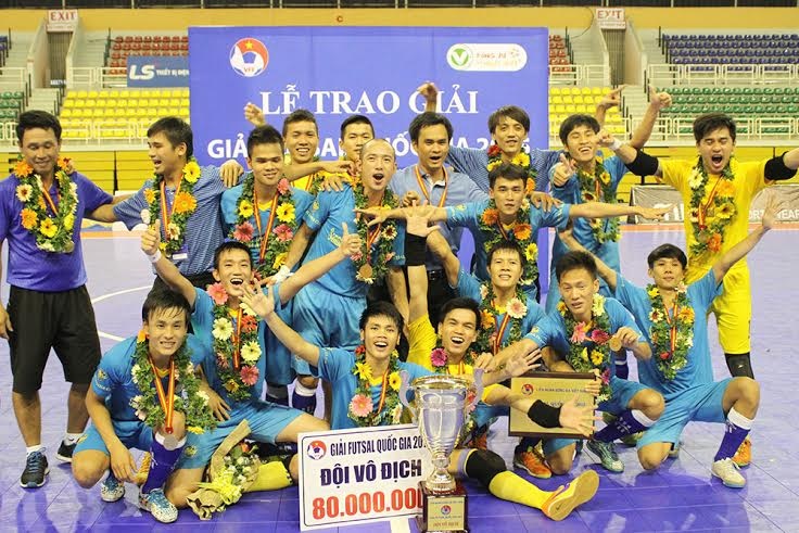 Sanna Khanh Hoa vo dich futsal quoc gia hinh anh