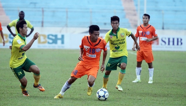 SHB.Đà Nẵng bất bại ở 4 vòng đấu gần đây nhất (3 thắng, 1 hòa). Ảnh: Bảo An/Báo Đà Nẵng.