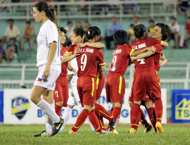 Tuyen nu Viet Nam gap Thai Lan o ban ket hinh anh