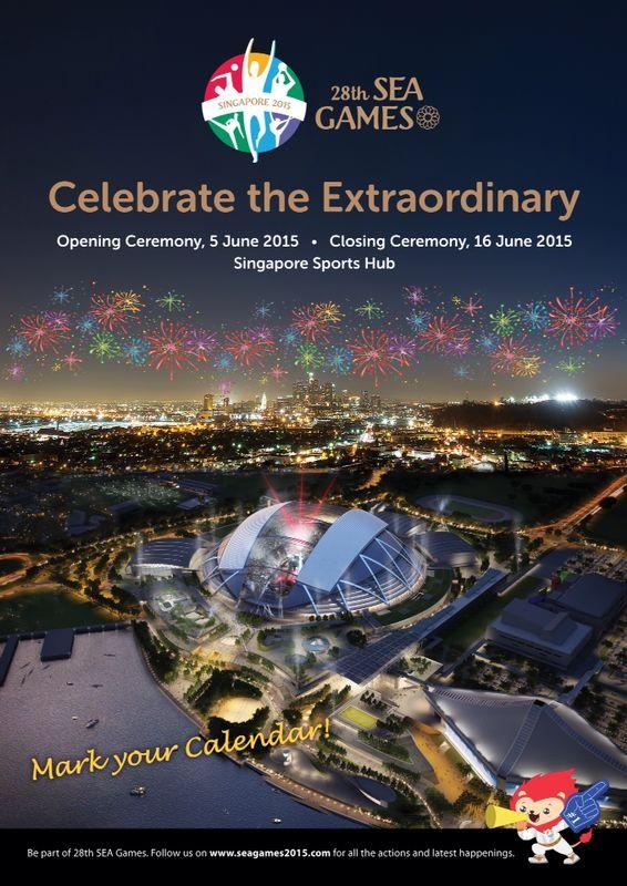 Singapore đã sẵn sàng để tạo nên một kỳ đại hội thành công. Trước tiên họ sẽ gây bất ngờ bằng một lễ khai mạc ấn tượng, như một bữa tiệc của ánh sáng và màu sắc. Ảnh: 