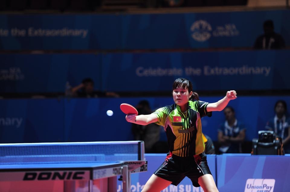 Nguyễn Thị Nga chưa có nhiều kinh nghiệm đánh đơn ở SEA Games nên việc cô giành HCĐ cũng là thành tích rất đáng khen.