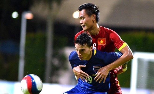 U23 Viet Nam thua toan dien truoc Thai Lan hinh anh