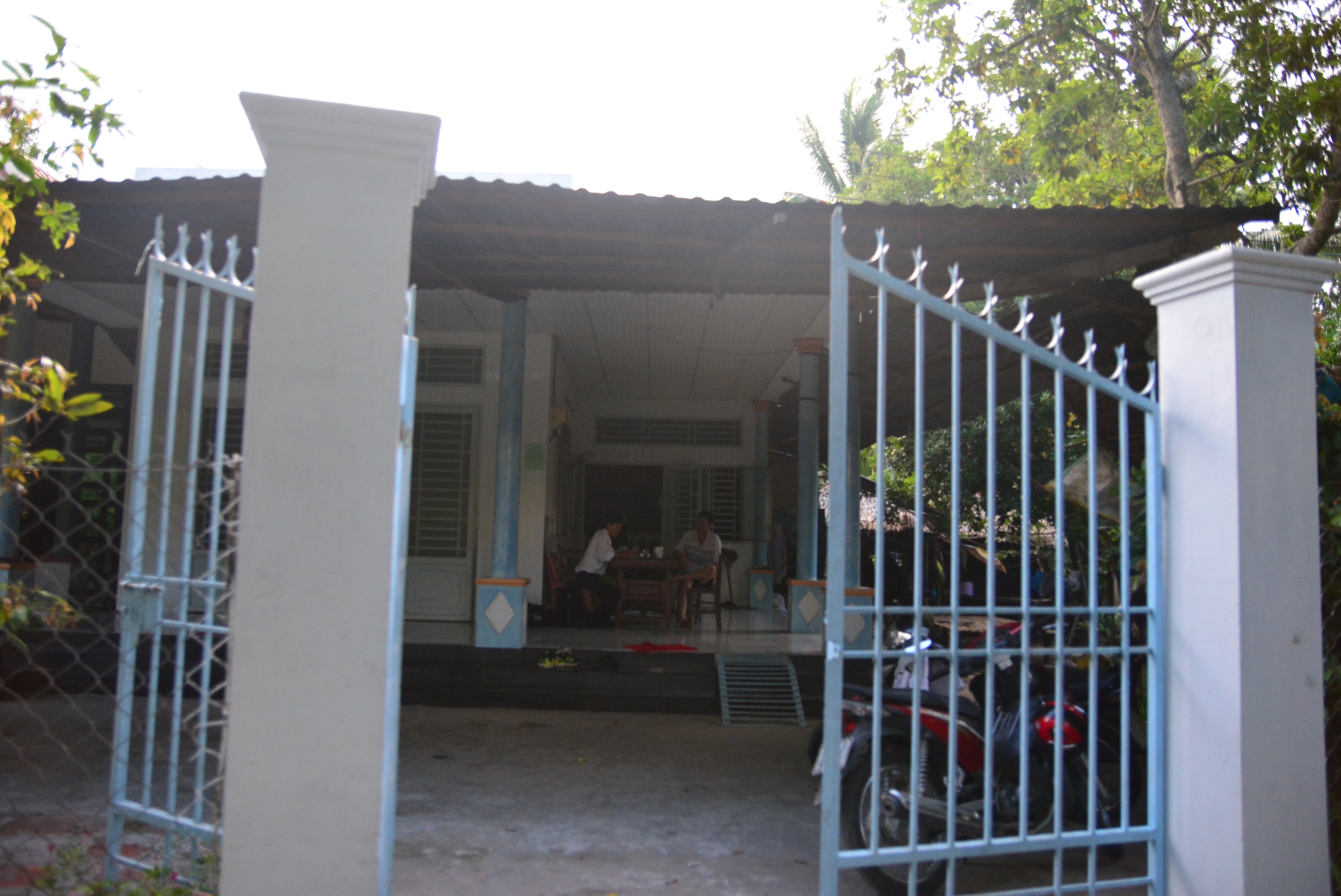 Căn nhà mới được bố Ánh Viên xây lại đầu năm 2012 với kinh phí trên 200 triệu đồng, trong đó Ánh Viên góp một nửa.