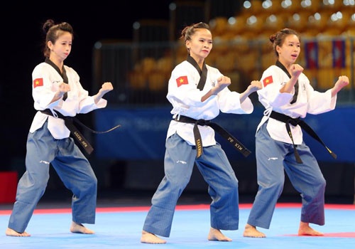 Taekwondo Viet Nam doat HCV nho khieu nai thanh cong hinh anh
