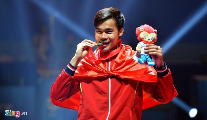 Nguyễn Tiến Nhật là kiếm thủ duy nhất của Việt Nam góp mặt ở sân chơi Olympic vào năm 2012.