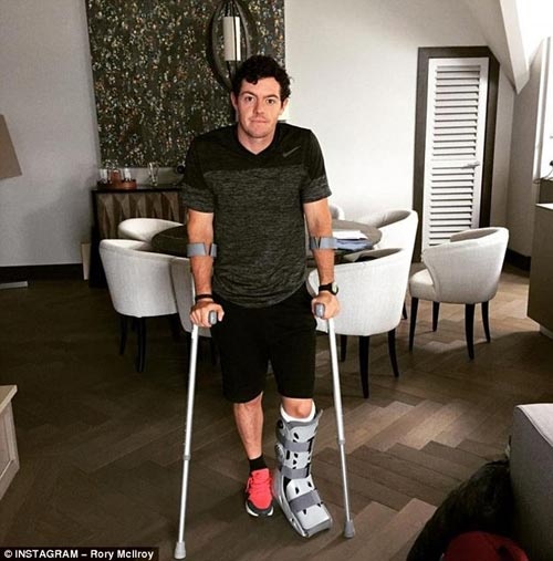 Rory McIlroy dính chấn thương nặng trong bối cảnh hàng loạt các giải đấu lớn chuẩn bị khởi tranh.