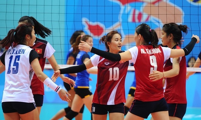 Tuyen bong chuyen nu Viet Nam thang kich tinh CLB Trung Quoc hinh anh