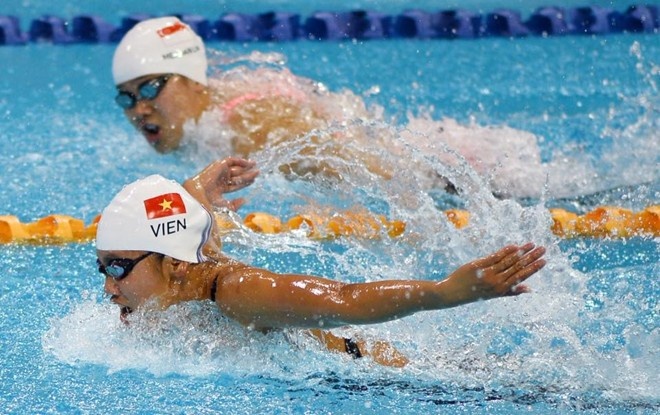 Ánh Viên cũng trở thành VĐV đầu tiên của Việt Nam đoạt huy chương ở cấp độ thế giới. 