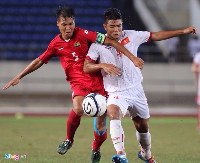 U19 Việt Nam được đánh giá cao hơn U19 Myanmar về nhiều mặt. Ảnh: Tùng Lê.