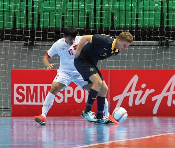 Tuyển futsal Việt Nam bước đầu đã đạt được mục tiêu đã đề ra là giành quyền vào bán kết.