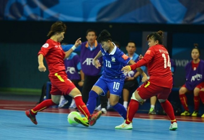 Thu mon tuyen futsal nu Thai Lan bi treo gio vi doping hinh anh