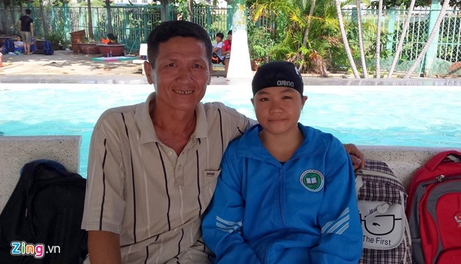 Phương Trâm là VĐV nhỏ tuổi nhất của đoàn TTVN dự SEA Games 28. Cô 