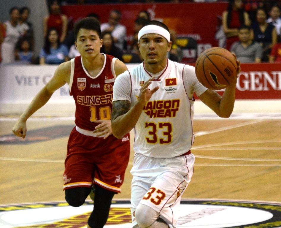 Saigon Heat thua tran dau tien tai giai Dong Nam A hinh anh