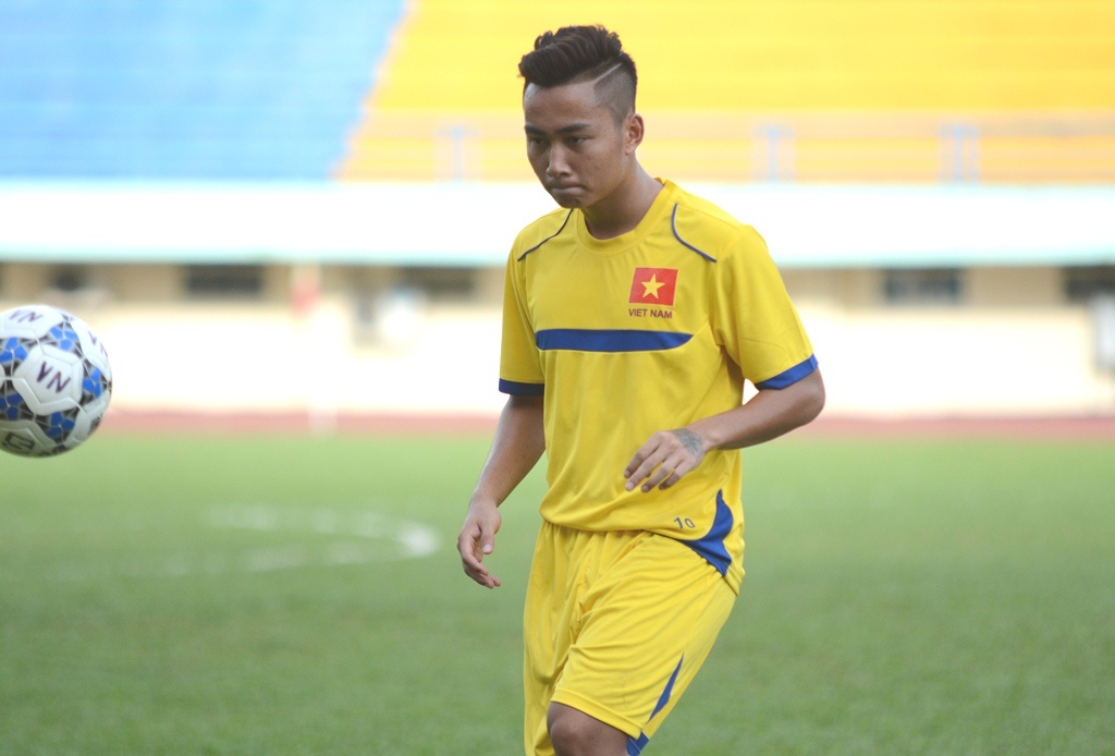 Tiền đạo Hồ Tuấn Tài được HLV Phạm Minh Đức đặt nhiều kỳ vọng.