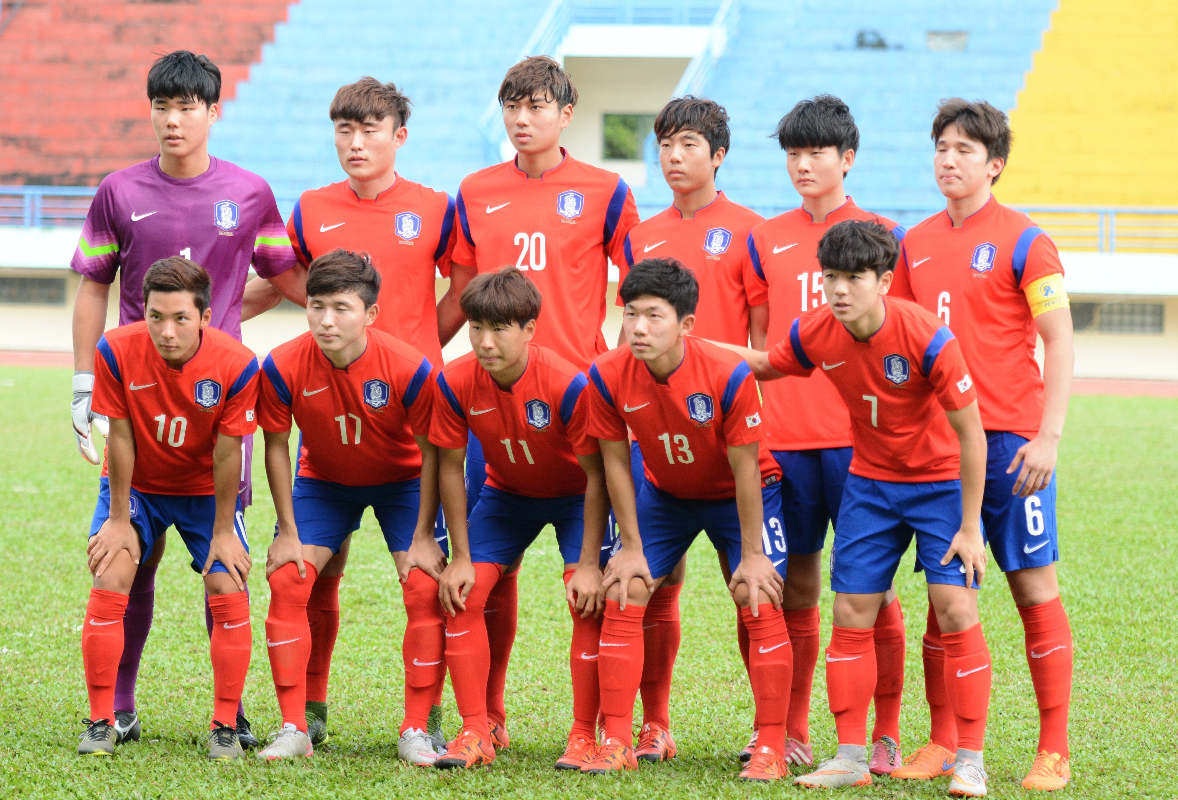 U19 Hàn Quốc có thể hình tuyệt vời. Họ đứng đầu bảng vòng loại U19 châu Á thuyết phục.