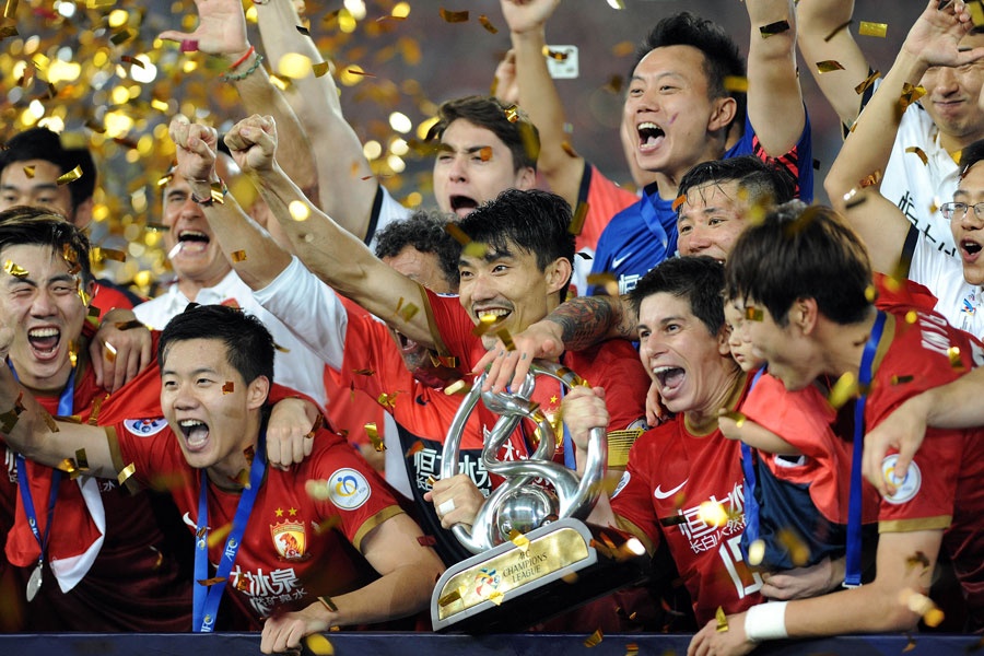 Guangzhou Evergrande vo dich AFC Champions League 2015 hinh anh
