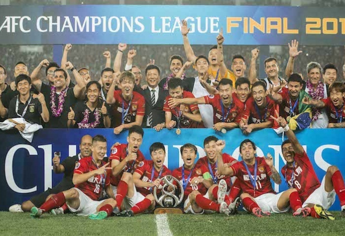 Guangzhou Evergrande xuất sắc vô địch AFC Champions League 2015.
