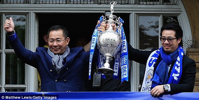 Tỷ phú Vichai đứng sau thành công của CLB Leicester City.