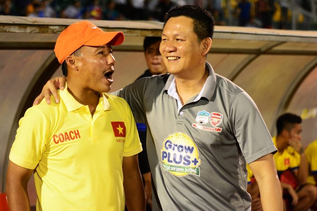 HLV HAGL 'da xoay' dong nghiep U21 Viet Nam sau tran thang hinh anh