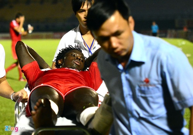 Abass hồi phục tương đối nhanh sau chấn thương nặng tại chung kết Cup quốc gia.