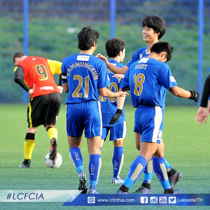 Những tài năng trẻ của Thái Lan hứa hẹn phát triển tốt nhờ Leicester City.