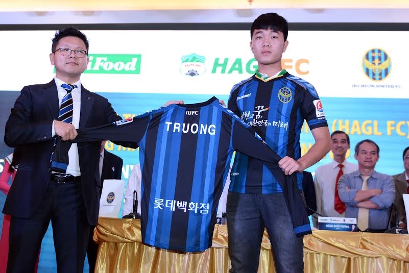 Bau Duc hy vong Xuan Truong thanh sao tai CLB Incheon United hinh anh
