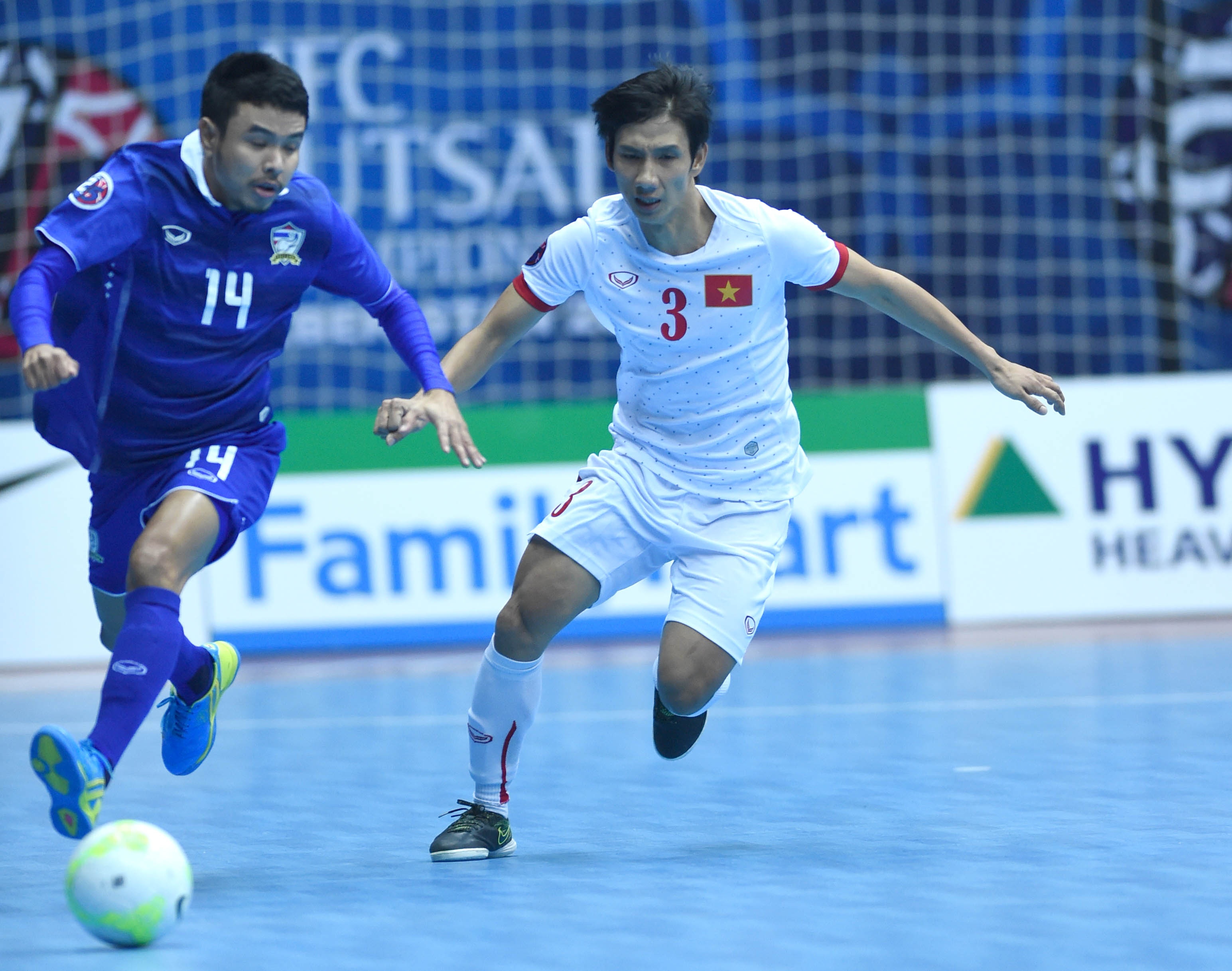 Thai Lan thang dam Australia 6-1 o tu ket giai futsal chau A 2016 hinh anh