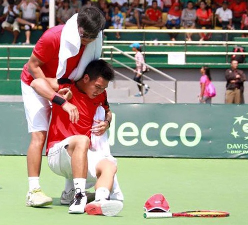 Nguyen Hoang Thien giup tuyen quan vot Viet Nam thang Indonesia anh 1