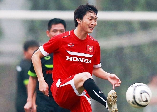 Tuan Anh, Xuan Truong ve khoac ao tuyen Viet Nam hinh anh