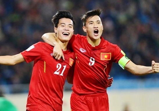 Tuyen Viet Nam tang 12 bac nho thang Syria 2-0 hinh anh