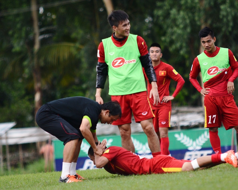 Tuyen Viet Nam choi bong nem chieu 5/6 anh 5