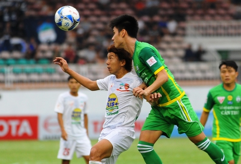 Can Tho vs HAGL: Doi khach di vao cua tu hinh anh