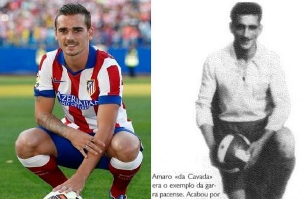 Antoine Griezmann tung suyt khoac ao tuyen Bo Dao Nha hinh anh