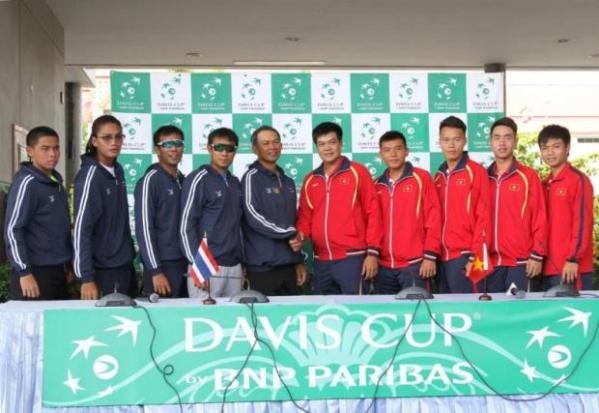 Thai Lan tu tin danh bai Viet Nam tai Davis Cup hinh anh