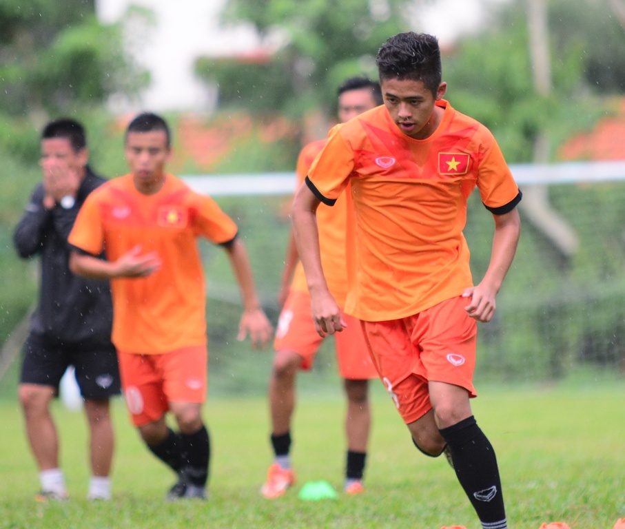 Buoi tap cua U16 Viet Nam anh 5