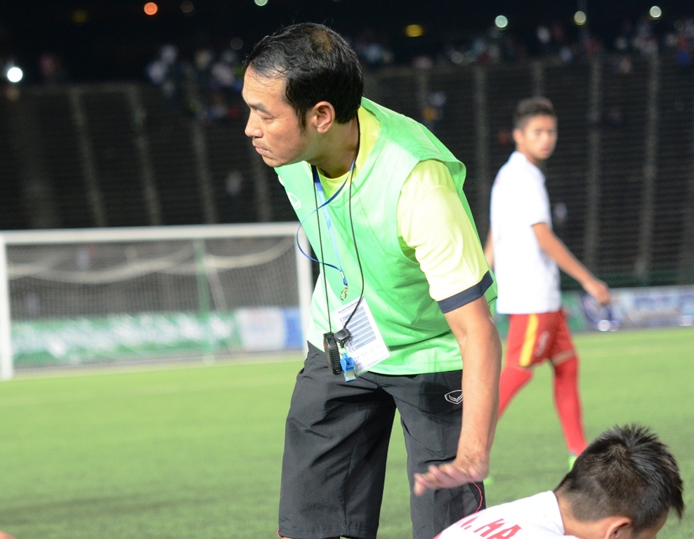 Cau thu U16 Viet Nam bat khoc anh 3