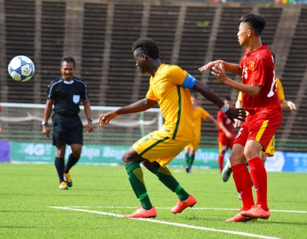 Chung ket U16 Viet Nam vs U16 Australia anh 2