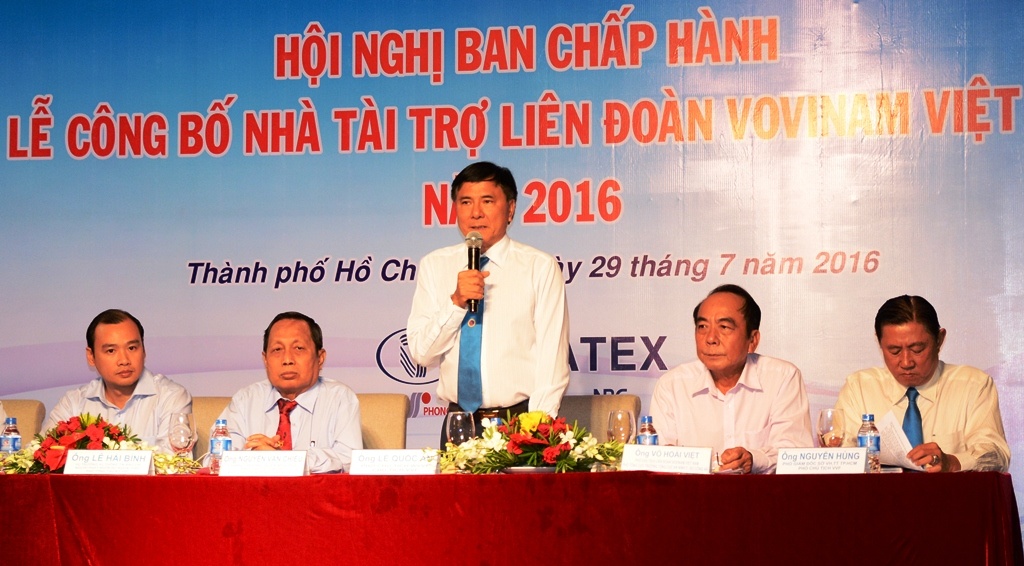 Hoi nghi BCH Lien doan Vovinam Viet Nam anh 1