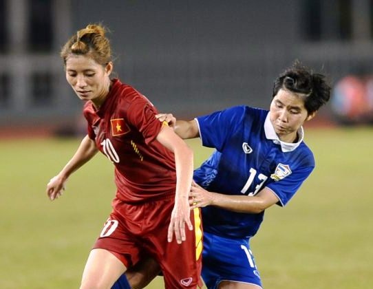Tuyen nu Viet Nam va Thai Lan nhin tu mot tran thua hinh anh